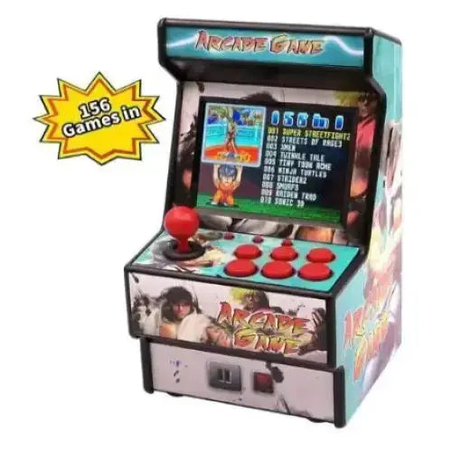 Retro Mini 16-Bit Handheld Game Console – 156 Built-in Games (5 colours available) by Habicare
