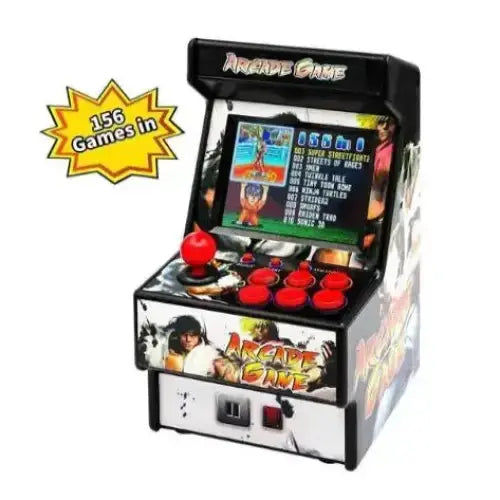 Retro Mini 16-Bit Handheld Game Console – 156 Built-in Games (5 colours available) by Habicare