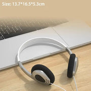 Habicare Retro Wired Walkman-Style Over-Ear Headphones Retro Wired Walkman-Style Over-Ear Headphones