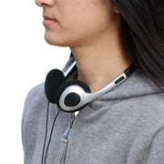 Habicare Retro Wired Walkman-Style Over-Ear Headphones Retro Wired Walkman-Style Over-Ear Headphones