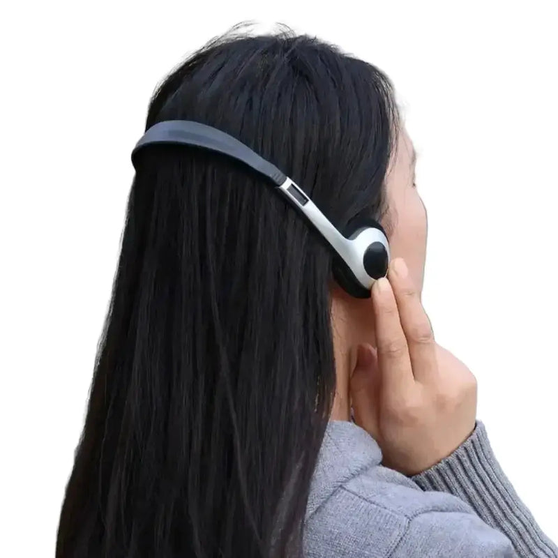 Habicare Retro Wired Walkman-Style Over-Ear Headphones Retro Wired Walkman-Style Over-Ear Headphones
