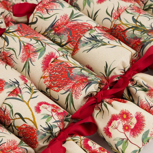 Waste Free Celebrations Christmas Crackers Desert Flower (Eucalyptus) (6 Reusable Crackers) Desert Flower (Eucalyptus) (6 Reusable Crackers)