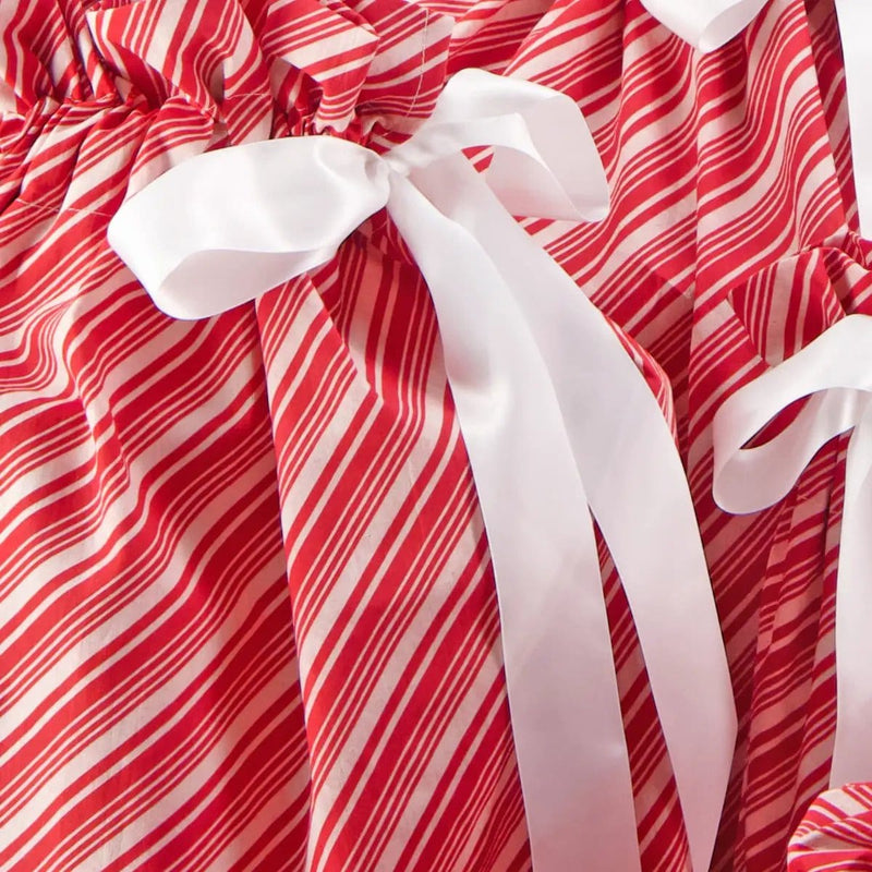 Waste Free Celebrations Fabric Gift Bags Candy Cane (Reusable Gift Bag Set) Candy Cane (Reusable Gift Bag Set)