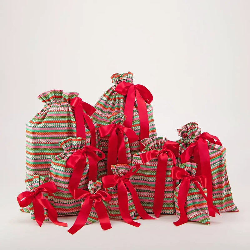 Waste Free Celebrations Fabric Gift Bags Fiesta (Reusable Gift Bag Set) Fiesta (Reusable Gift Bag Set)