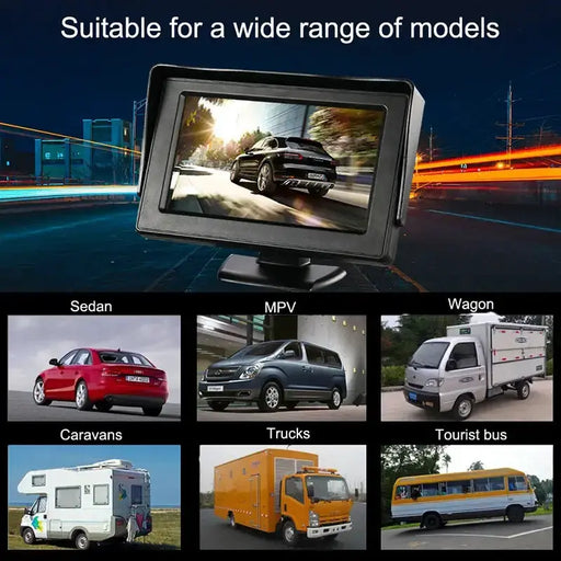 Reversing Camera - 4.3" (5 various types available) by Habicare