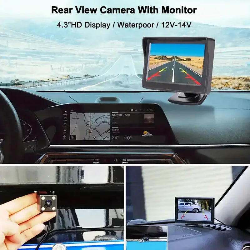 Reversing Camera - 4.3" (5 various types available) by Habicare