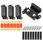 50A MIDI FUSE KIT 4 ANS Holder 7 x 50 AMP Fuses to suit Redarc BCDC Dual Battery by salelink.co.nz