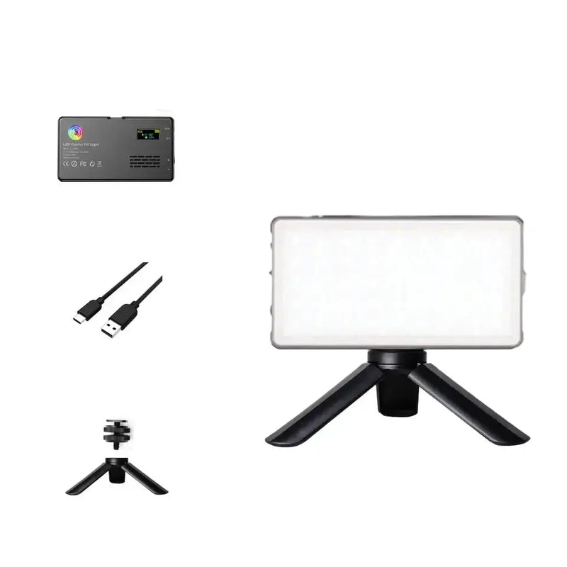 RGB LED Camera Light Panel for Vlog & DSLR by Habicare