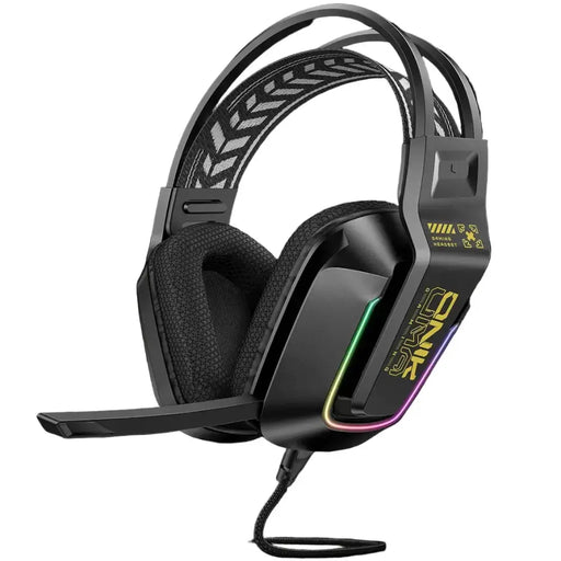 RGB Wired Gaming Headset – Over-Ear, HIFI Stereo with Mic (available in 3 colours) by Habicare