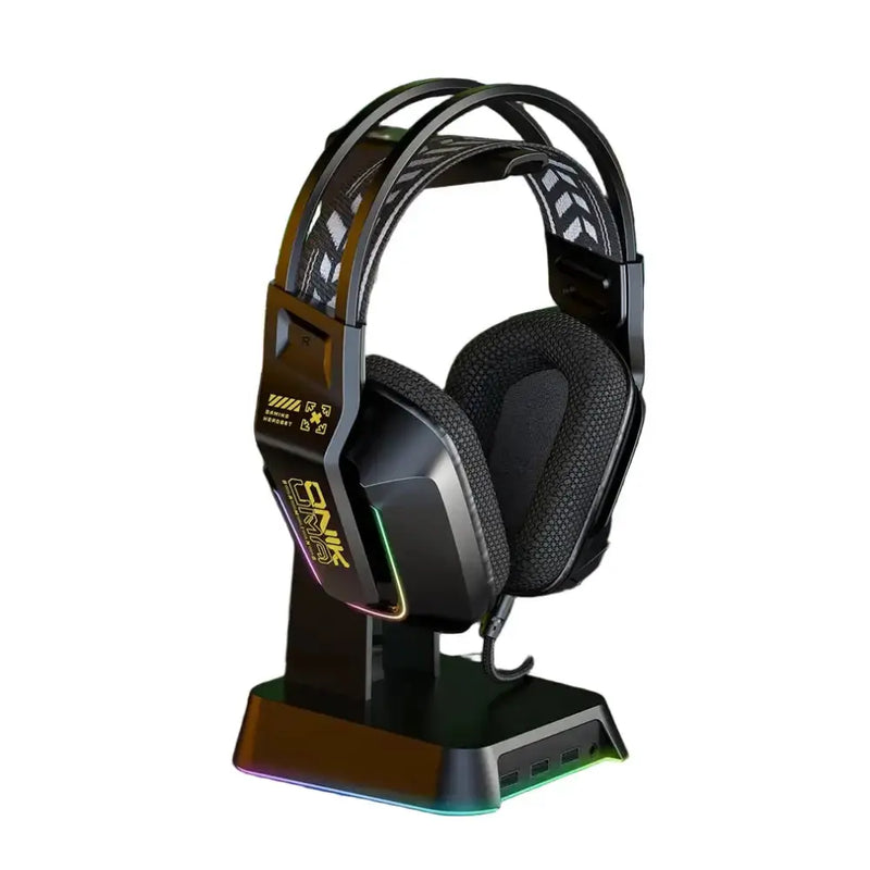 RGB Wired Gaming Headset – Over-Ear, HIFI Stereo with Mic (available in 3 colours) by Habicare