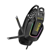 RGB Wired Gaming Headset – Over-Ear, HIFI Stereo with Mic (available in 3 colours) by Habicare