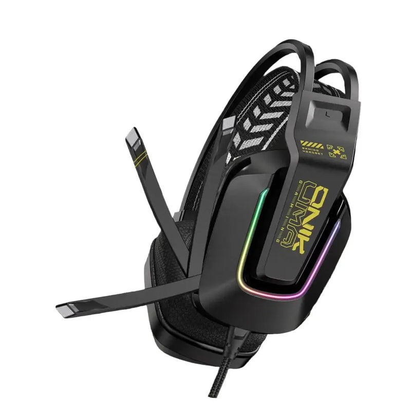 RGB Wired Gaming Headset – Over-Ear, HIFI Stereo with Mic (available in 3 colours) by Habicare
