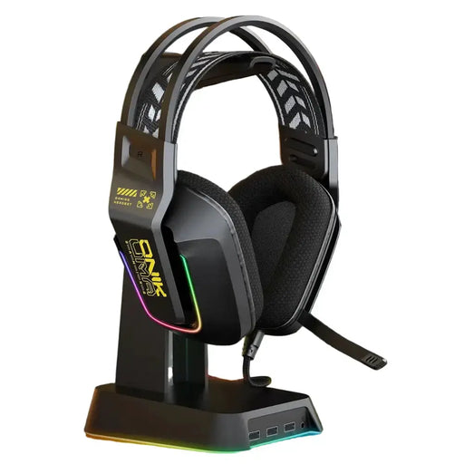 RGB Wired Gaming Headset – Over-Ear, HIFI Stereo with Mic (available in 3 colours) by Habicare