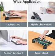 Laptop Stand Holder Pad Magnetic Tilting Holder Foot for MacBook Computer by salelink.co.nz