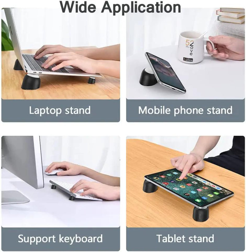 Laptop Stand Holder Pad Magnetic Tilting Holder Foot for MacBook Computer by salelink.co.nz