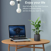 Laptop Stand Holder Pad Magnetic Tilting Holder Foot for MacBook Computer by salelink.co.nz