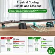Laptop Stand Holder Pad Magnetic Tilting Holder Foot for MacBook Computer by salelink.co.nz