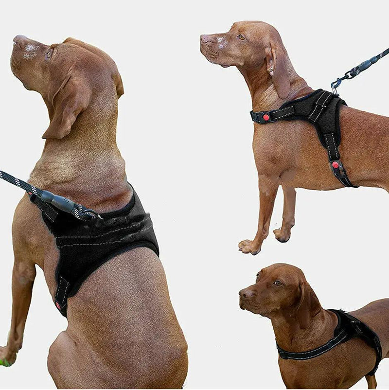 Dog Harness Pet Puppy Large Dog Vest Adjustable Pad M Size