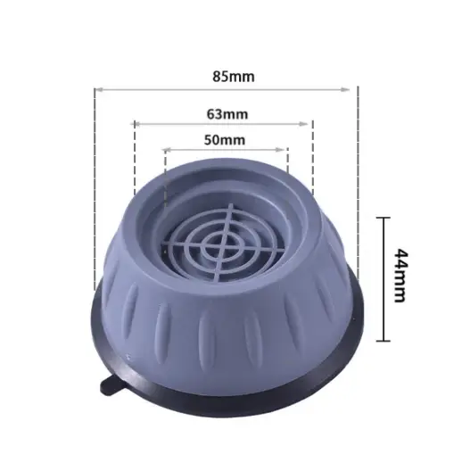 4PCS Anti-Vibration Feet Pads Washing Machine Plastic Mat by salelink.co.nz