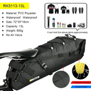 Habicare Waterproof Bicycle Saddle Bag 10L – 13L Waterproof Bicycle Saddle Bag 10L – 13L