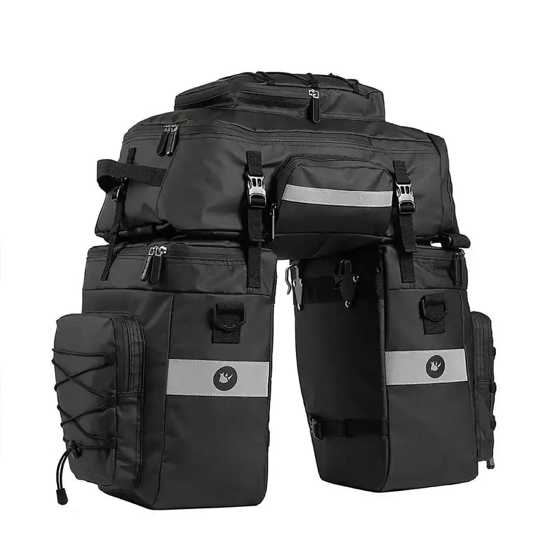 Habicare 3-in-1 Bicycle Pannier Bag with Rain Cover 3-in-1 Bicycle Pannier Bag with Rain Cover