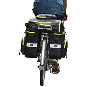 Habicare 3-in-1 Bicycle Pannier Bag with Rain Cover 3-in-1 Bicycle Pannier Bag with Rain Cover