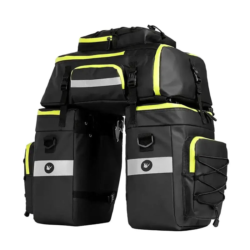 Habicare 3-in-1 Bicycle Pannier Bag with Rain Cover 3-in-1 Bicycle Pannier Bag with Rain Cover