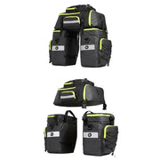 Habicare 3-in-1 Bicycle Pannier Bag with Rain Cover 3-in-1 Bicycle Pannier Bag with Rain Cover