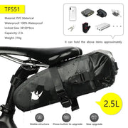 Habicare Waterproof Bike Saddle Bag 5L – 13L Waterproof Bike Saddle Bag 5L – 13L