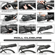 Habicare Waterproof Bike Saddle Bag 5L – 13L Waterproof Bike Saddle Bag 5L – 13L