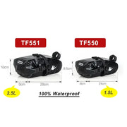 Habicare Waterproof Bike Saddle Bag 5L – 13L Waterproof Bike Saddle Bag 5L – 13L