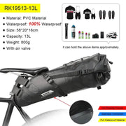 Habicare Waterproof Bike Saddle Bag 5L – 13L Waterproof Bike Saddle Bag 5L – 13L