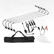 12V Rigid Light Bar LED Strip Camping Waterproof Connector Combo Kit Aluminium by salelink.co.nz