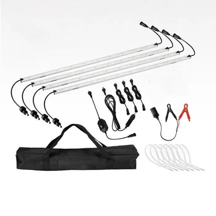 12V Rigid Light Bar LED Strip Camping Waterproof Connector Combo Kit Aluminium by salelink.co.nz