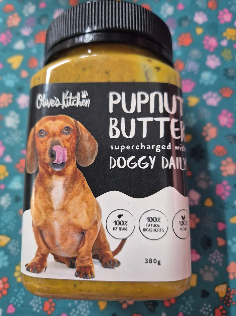 Animal Addiction Limited Dog Treat Pupnut Butter | Supercharged with Doggy Daily Pupnut Butter | Supercharged with Doggy Daily