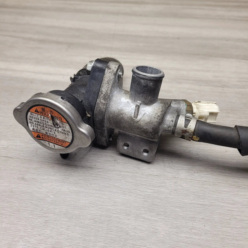 GW250 Inazuma Thermostat/Radiator cap/ Water temp sensor assy by Motor Morgue
