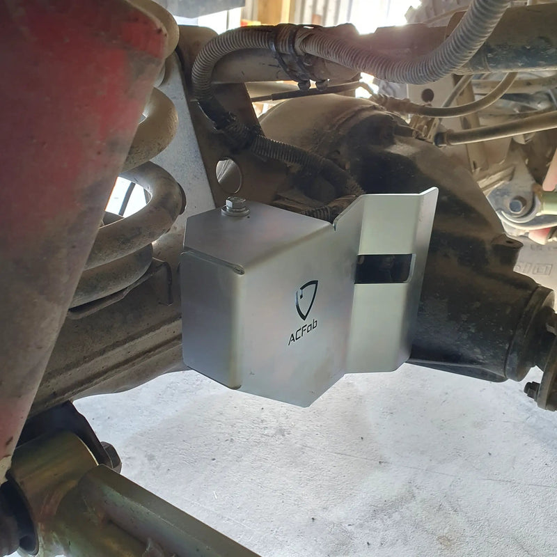 Toyota Landcruiser 76/78/79 and 80 series Rear Diff Locker Guard by ACFab