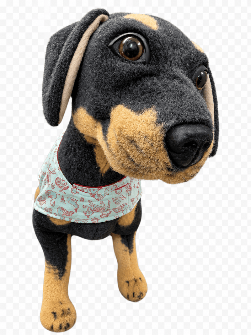 Animal Addiction Limited Dog Coats Mint Safari Dog Sleeper Coat – Lightweight Cotton & Fleece Mint Safari Dog Sleeper Coat – Lightweight Cotton & Fleece