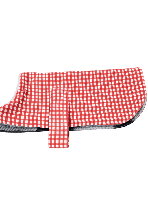 Animal Addiction Limited Dog Clothing Red Check Sleeper Coat Red Check Sleeper Coat
