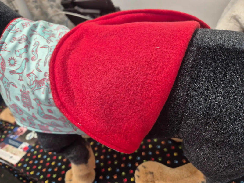 Animal Addiction Limited Dog Coats Mint Safari Dog Sleeper Coat – Lightweight Cotton & Fleece Mint Safari Dog Sleeper Coat – Lightweight Cotton & Fleece
