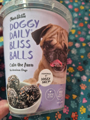 Animal Addiction Limited Dog Treat Doggy Daily Bliss Balls - Calm The Farm Doggy Daily Bliss Balls - Calm The Farm