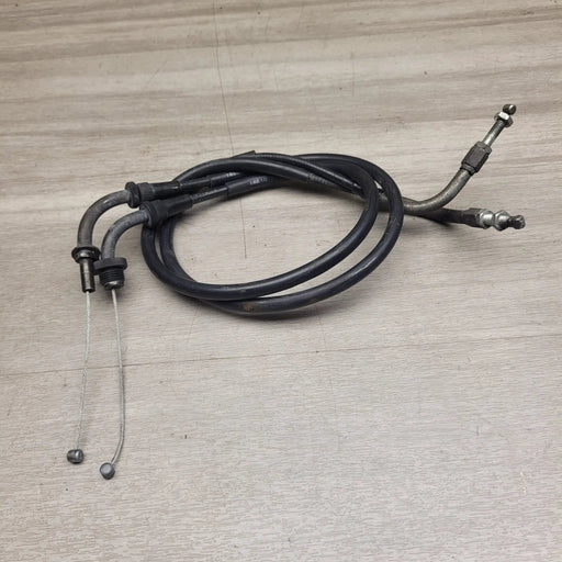 GSX250 Invader Throttle Cables by Motor Morgue