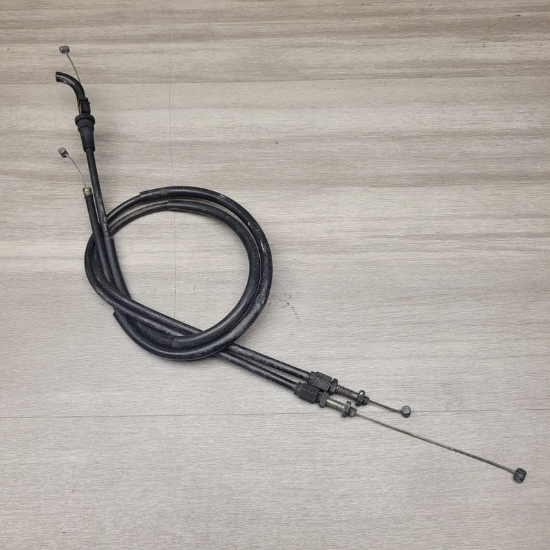 EX250F Throttle cables by Motor Morgue