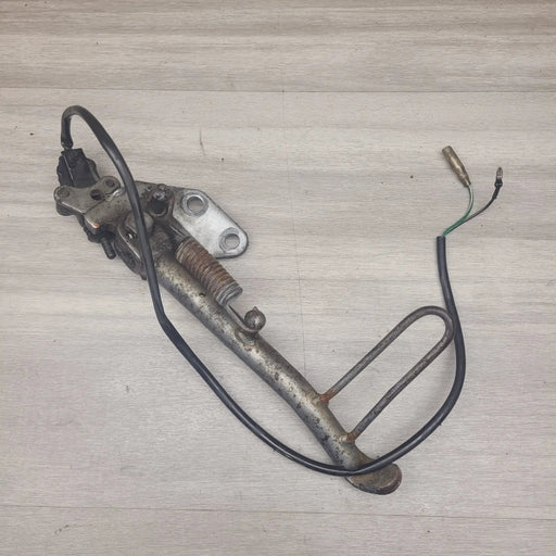 ZZR250 Side stand, mount and switch by Motor Morgue
