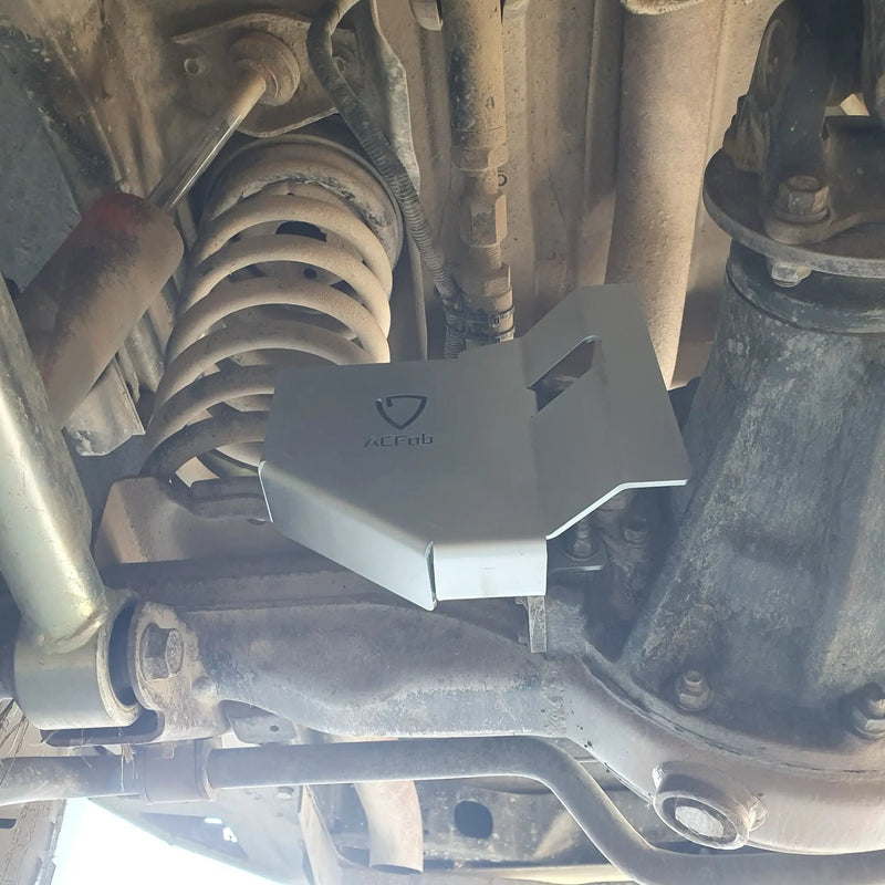 Toyota Landcruiser 76/78/79 and 80 series Rear Diff Locker Guard by ACFab