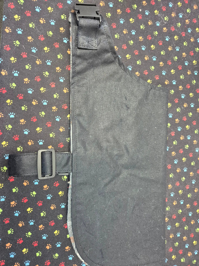 Animal Addiction Limited Handmade Oilskin Dog Coat - 33cm Handmade Oilskin Dog Coat - 33cm