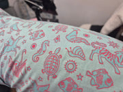 Animal Addiction Limited Dog Coats Mint Safari Dog Sleeper Coat – Lightweight Cotton & Fleece Mint Safari Dog Sleeper Coat – Lightweight Cotton & Fleece
