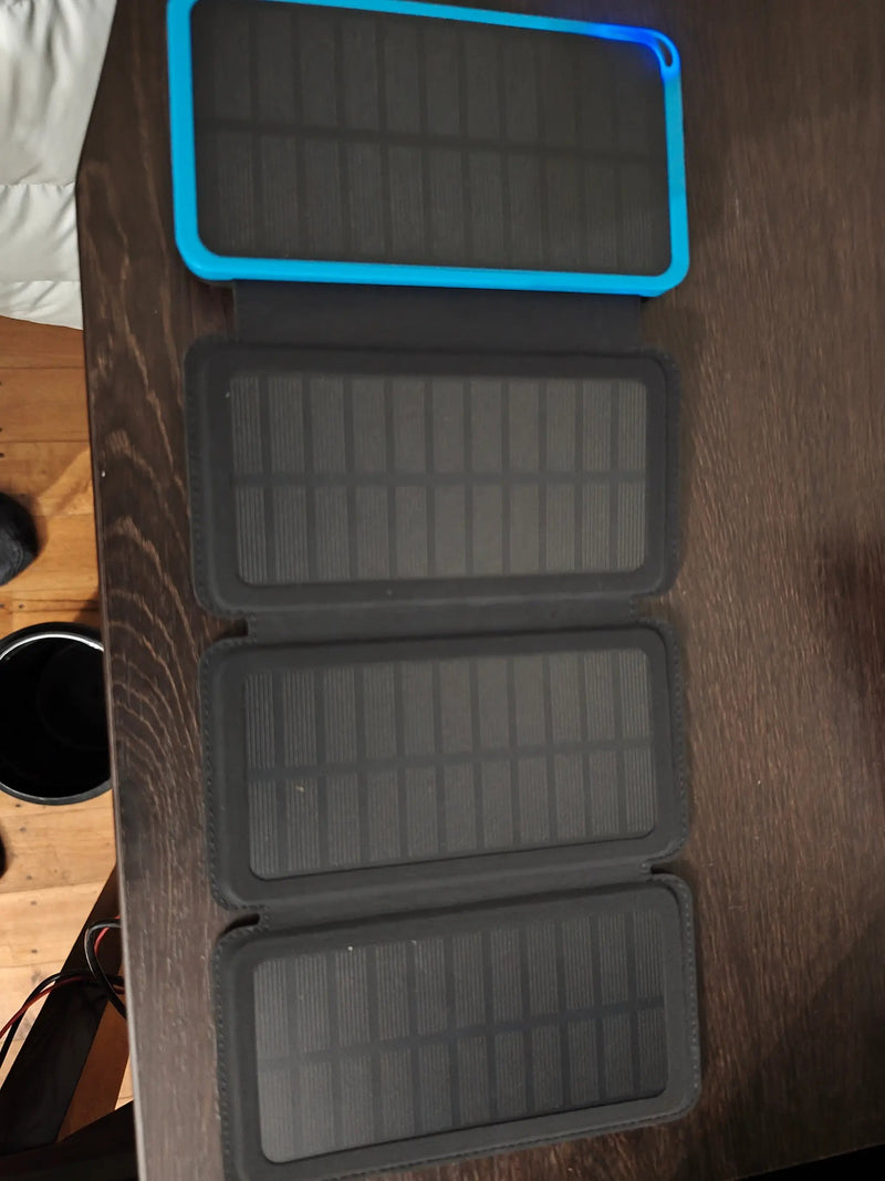 Solar Power Pad 15000mAh — Waterproof Foldable Solar Charger | Outdoor Power Bank by Mead's Supply & Equipment Outfitters limited