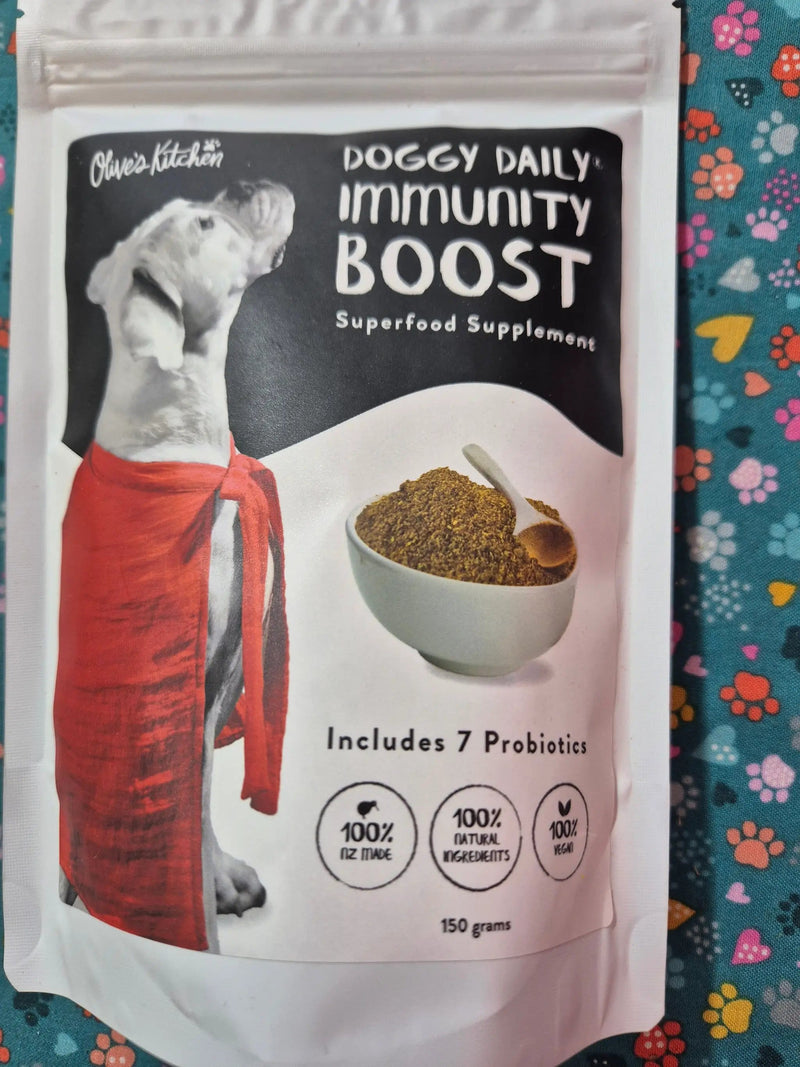 Animal Addiction Limited Dog Supplement Doggy Daily Immunity Boost Supplement - 150g Doggy Daily Immunity Boost Supplement - 150g