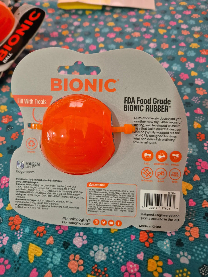 Animal Addiction Limited Dog Toy BIONIC Ball - Small BIONIC Ball - Small